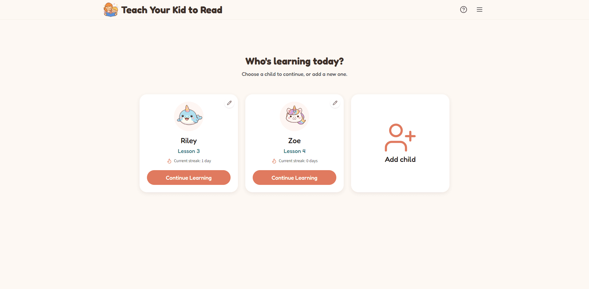 Phonics Reading App